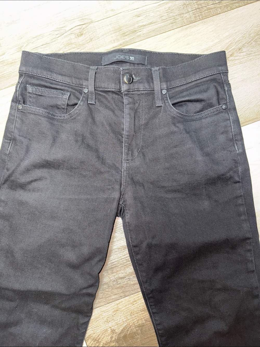 Joe's Jeans Decker Wash Black Slim Straight-Leg Jeans - Picture 4 of 14